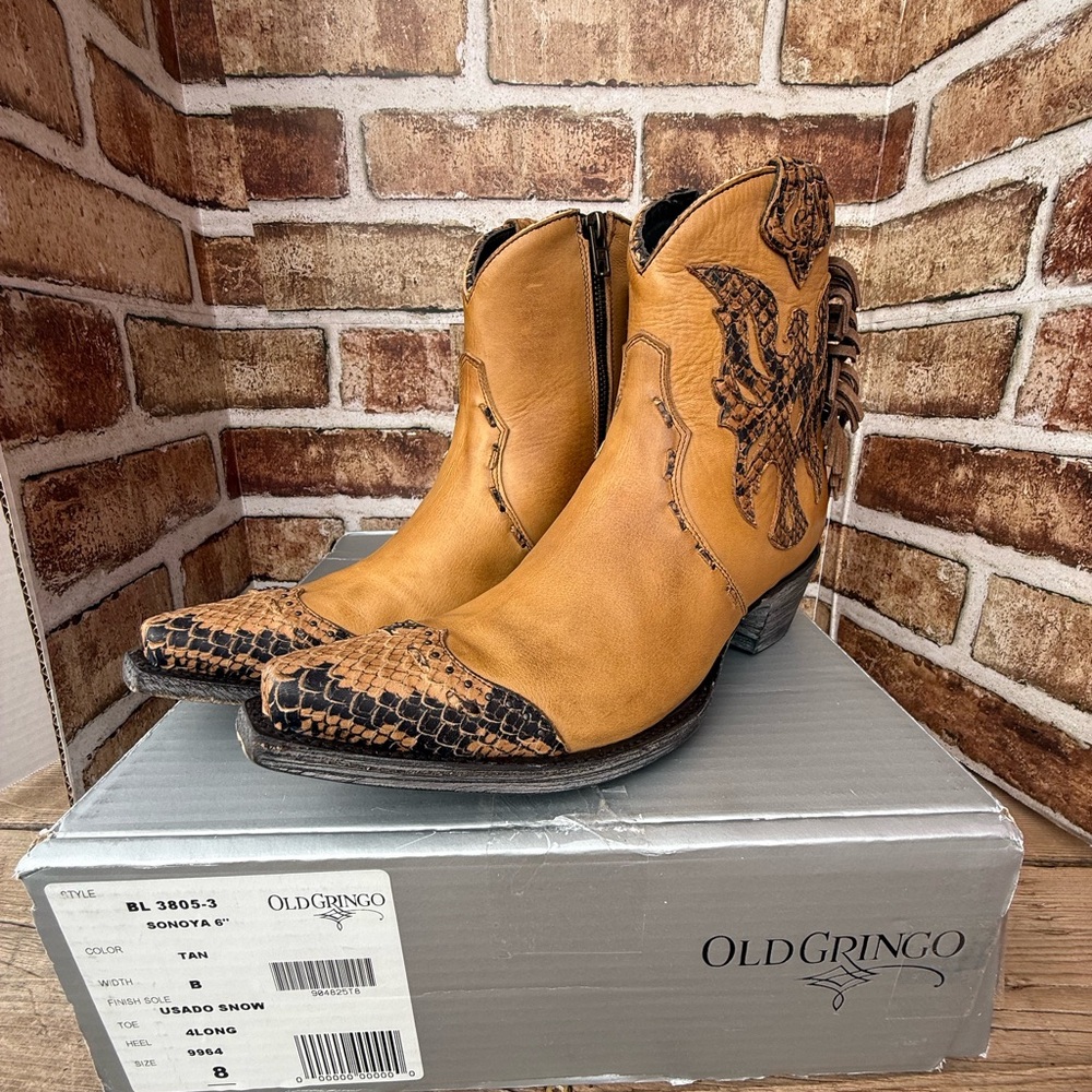 Old Gringo Tan Sonoya Cowboy Boots